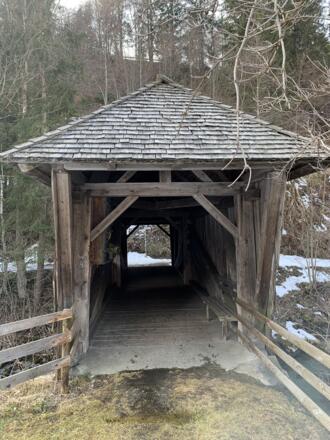 Brücke zum Hüttnertobel