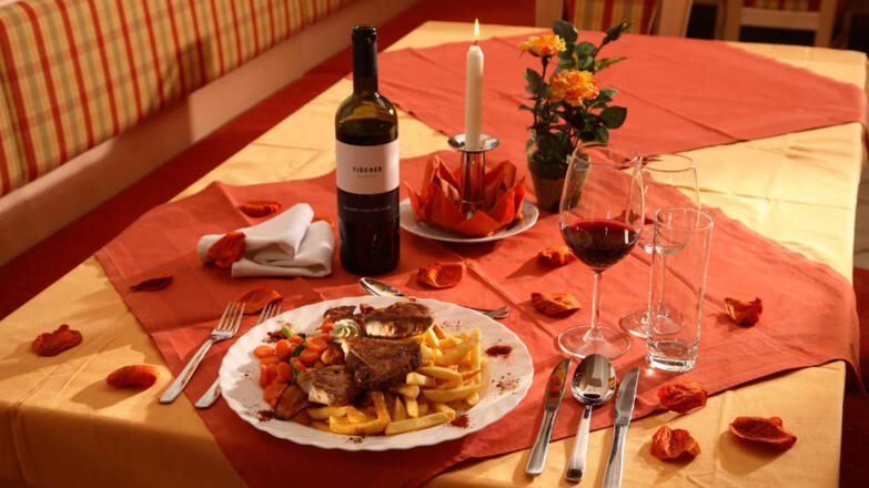 Essen beim Kirchenwirt