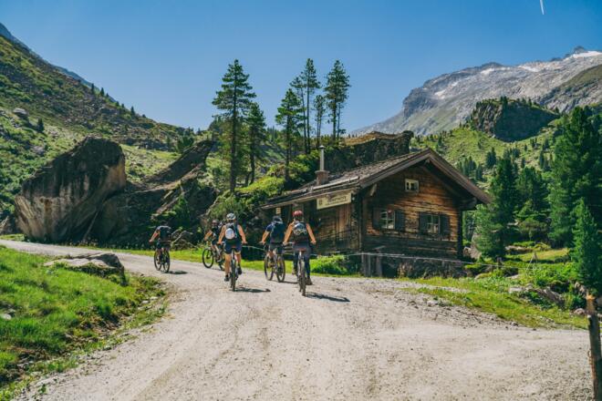 Mountainbiken im Obersulzbachtal