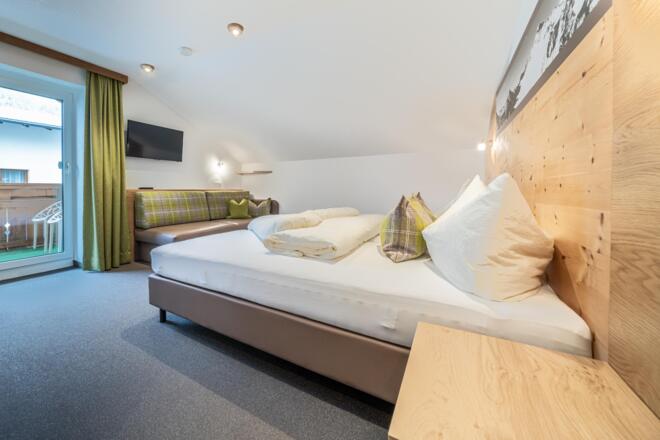 Appartement Schlafzimmer mit Schlafsofa