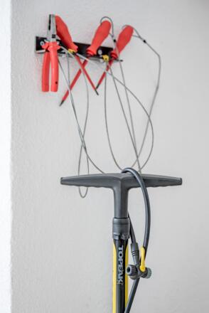 Luftpumpe + Druckluft vorhanden