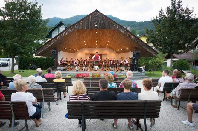 Musikpavillion_Strandkonzert_Trachtenmusikkapelle