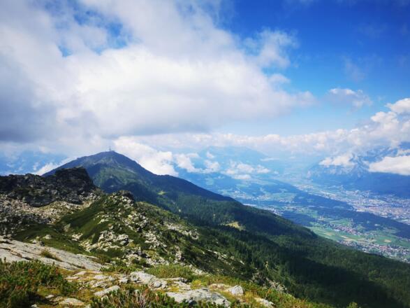 Blick Richtung Patscherkofel