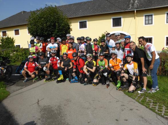 Sportler willkommen