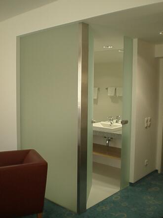 Dom-Hotel Badezimmer