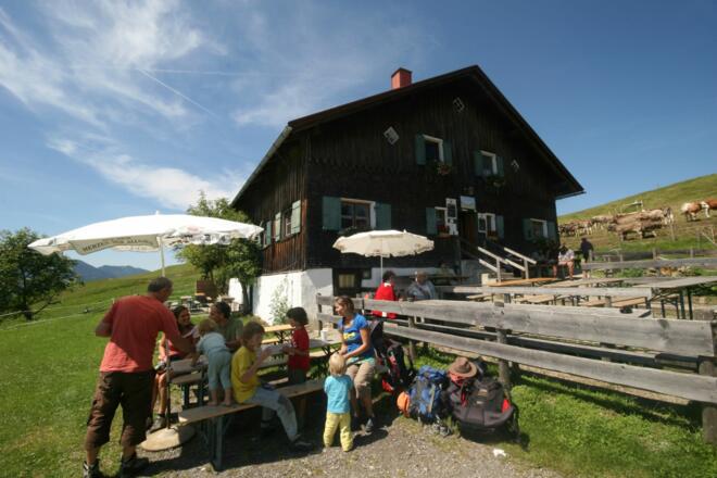 Einkehr an der Siedelalpe