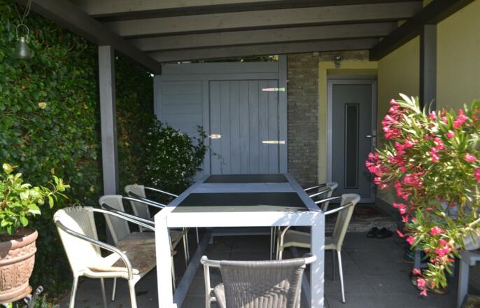 entspannen auf der Terrasse
