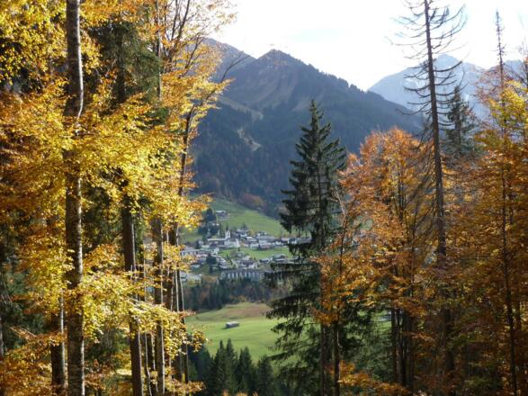 Blick auf Riezlern