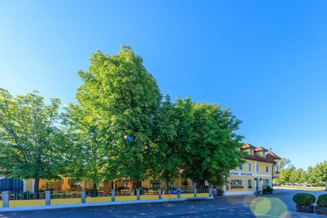 Gastgarten im Landgasthof Dieplinger