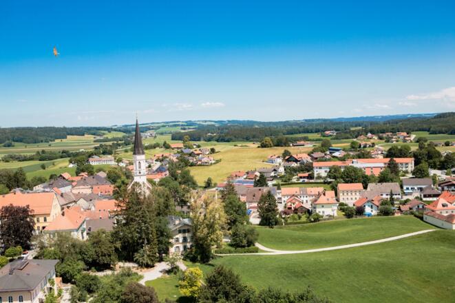 Blick vom Haager Schlossturm