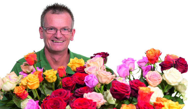 Dietmar Bergmoser von der Erlebnisgärtnerei Bergmoser