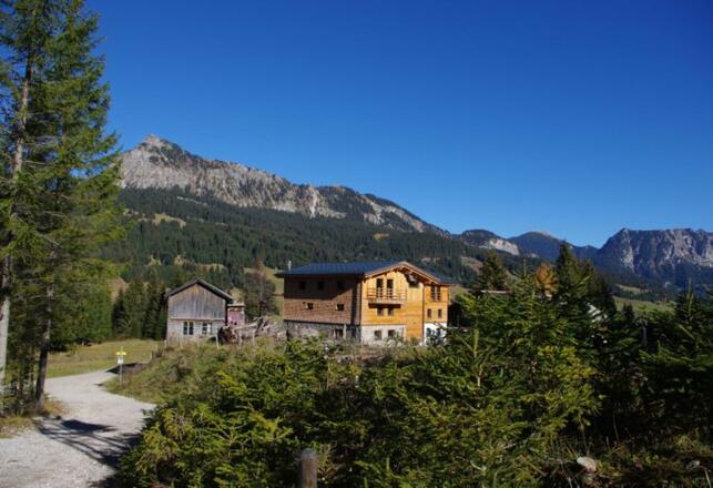Das Landhaus von Oben