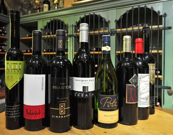 grosse Weinvielfalt