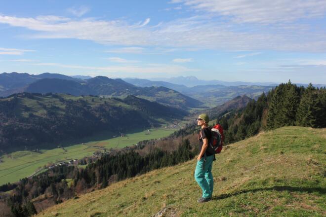 Blick in Richtung Vorarlberg