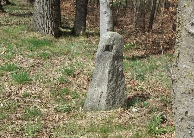 Viertelstein aus der früheren Grafschaft Haag