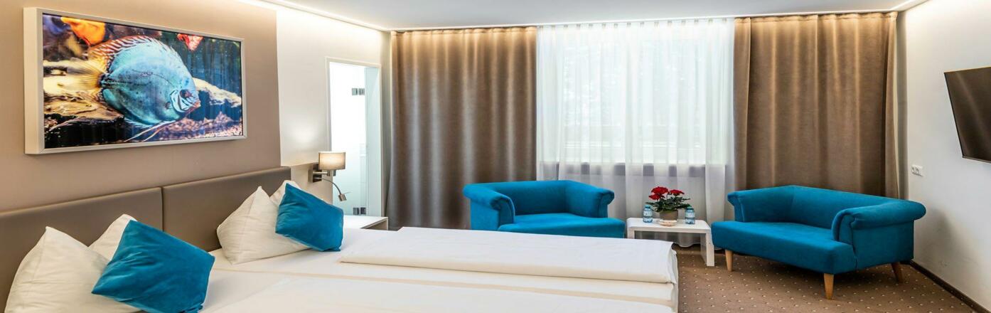 Hotel Lokomotive Doppelzimmer