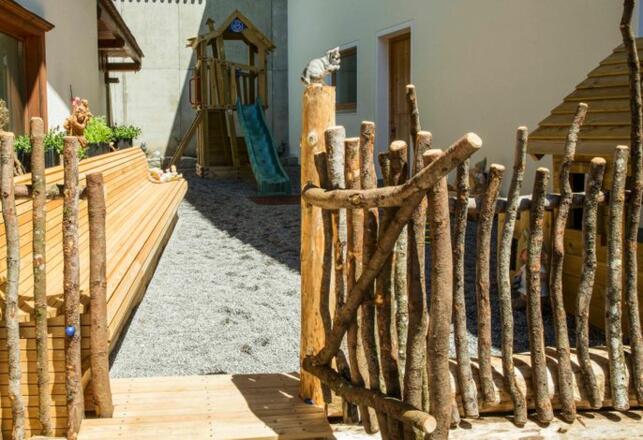 Morgenstimmung am Weg zur Krinnenspitze direkt von unserem Haus weglaufen