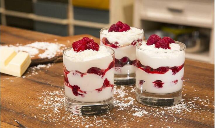 mascarpone-himbeerquark