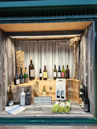 Vinothek Auslage