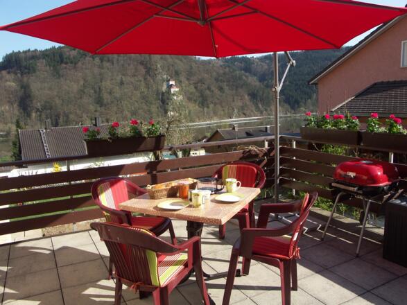 Freisitz mit Donaublick