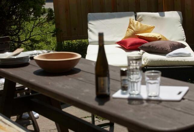 Blick aus dem Fenster