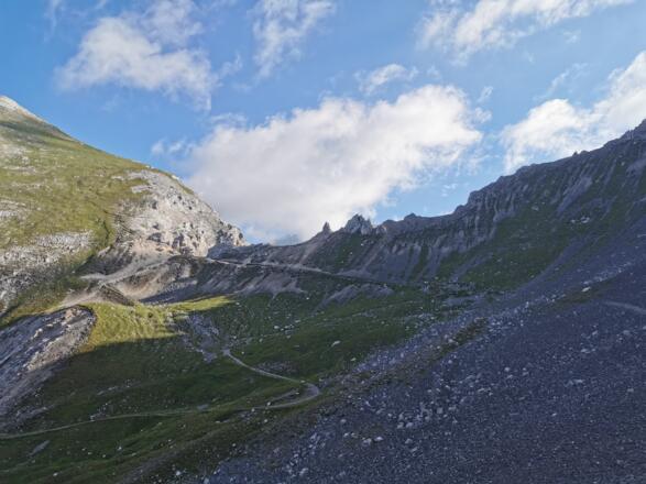 Die letzten Meter zum Stempeljoch