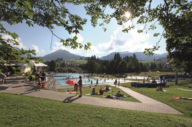 Freibad Schwimmbad Riezlern