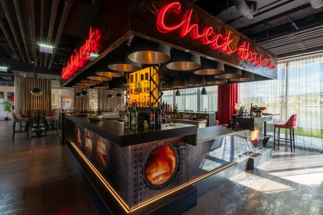 Amedia Hotel Linz Rezeption