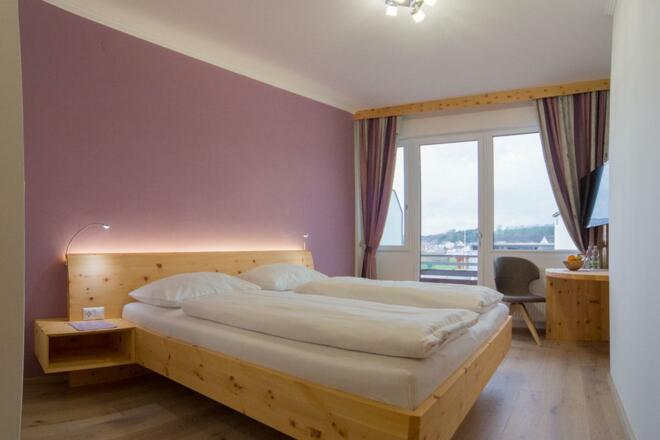 Zirbenzimmer für entspannten Schlaf.