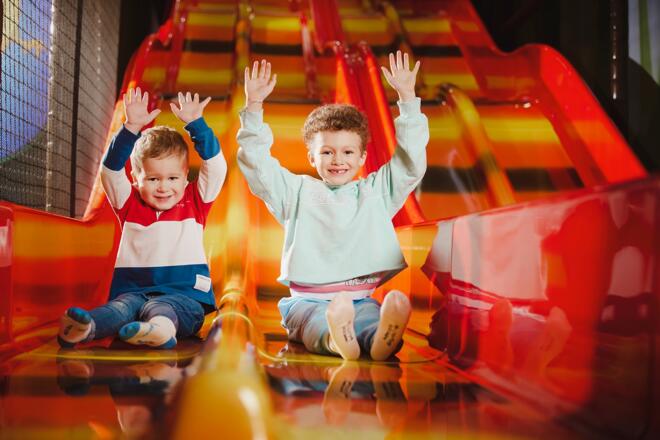 KIDS WORLD by IKUNA - Wellenrutsche