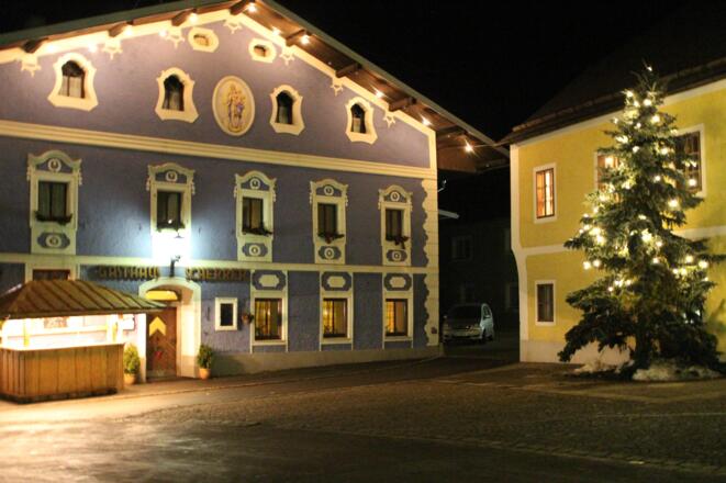Gasthof Scherrer im Winter