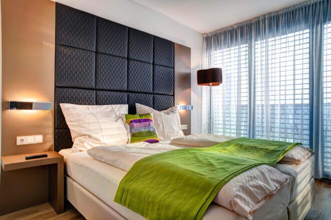 City Home Linz Schlafimmer