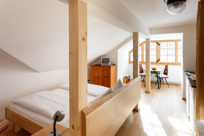 Studio der Pension Hallberg