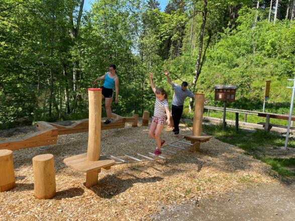 Fit und Fun am Rannastausee