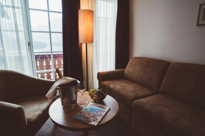 Heritage Hotel Blick von Balkon