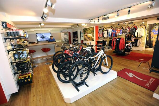 Auslage Radsport Angerer