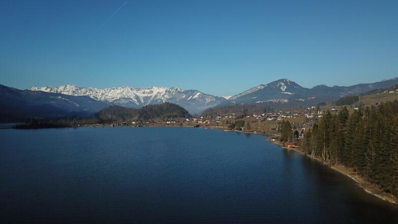 Haus Bergkristall in Bad Goisern mit Nebelfladen am Hallstättersee