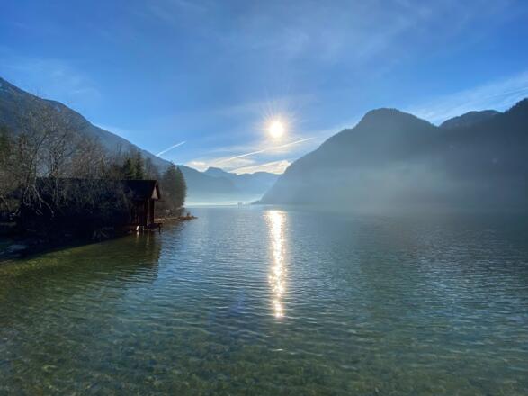 Haus Bergkristall mit privatem Steg am Hallstättersee