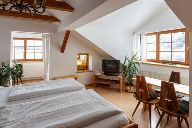 Studio der Pension Hallberg