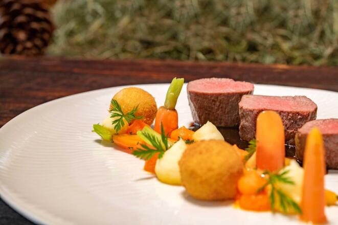 Rinderfilet mit Karotten