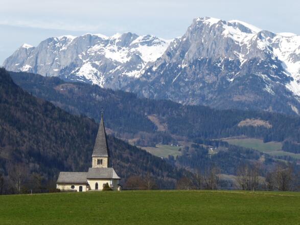 Die Buchbergkirche ist der Rest einer Burganlage aus dem 11. Jahrhundert.