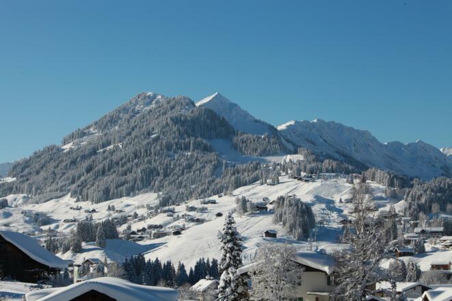 Blick zum Walmendingerhorn