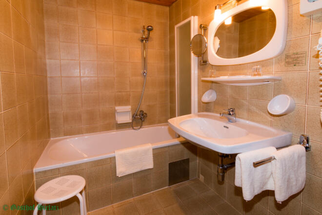 Gasthof Hirlatz, Juniorsuite, Wohnbereich