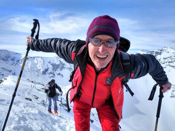 Skitour mit Hans Gassner