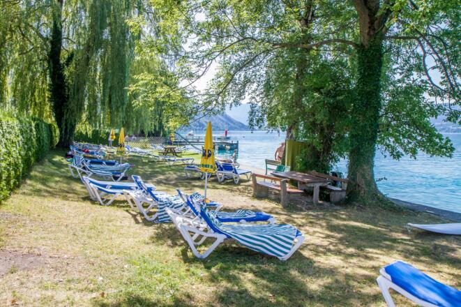 Badeplatz Bramosen am Attersee