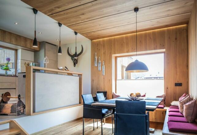 Küche mit Esszimmer