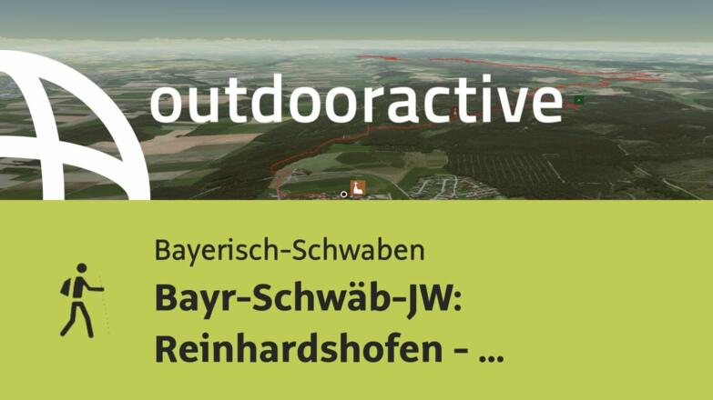 Pilgerweg in Bayerisch-Schwaben: Bayr-Schwäb-JW: Reinhardshofen - Kirch-Siebnach