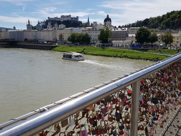 Salzburg mit Blick auf Festung