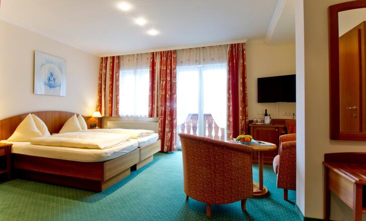 Suite 26 Schlafzimmer