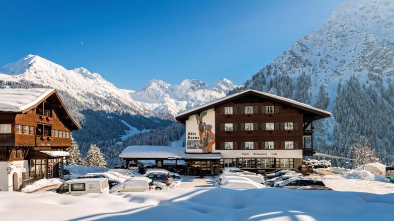 Winter Kleinwalsertal Hotel Alte Krone